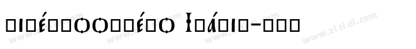 NigelRoosDemo Italic字体转换